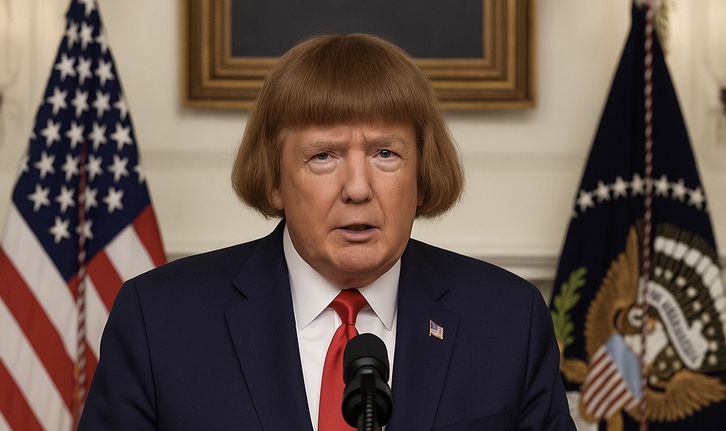 Trump Showcases Greta Thunberg Haircut in Bid to ‘Win Over the Lefties’